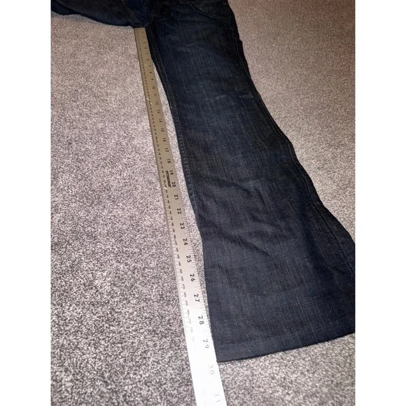 Hudson Women's Dark Wash Bootcut Denim Jeans - 26 - Picture 6 of 9